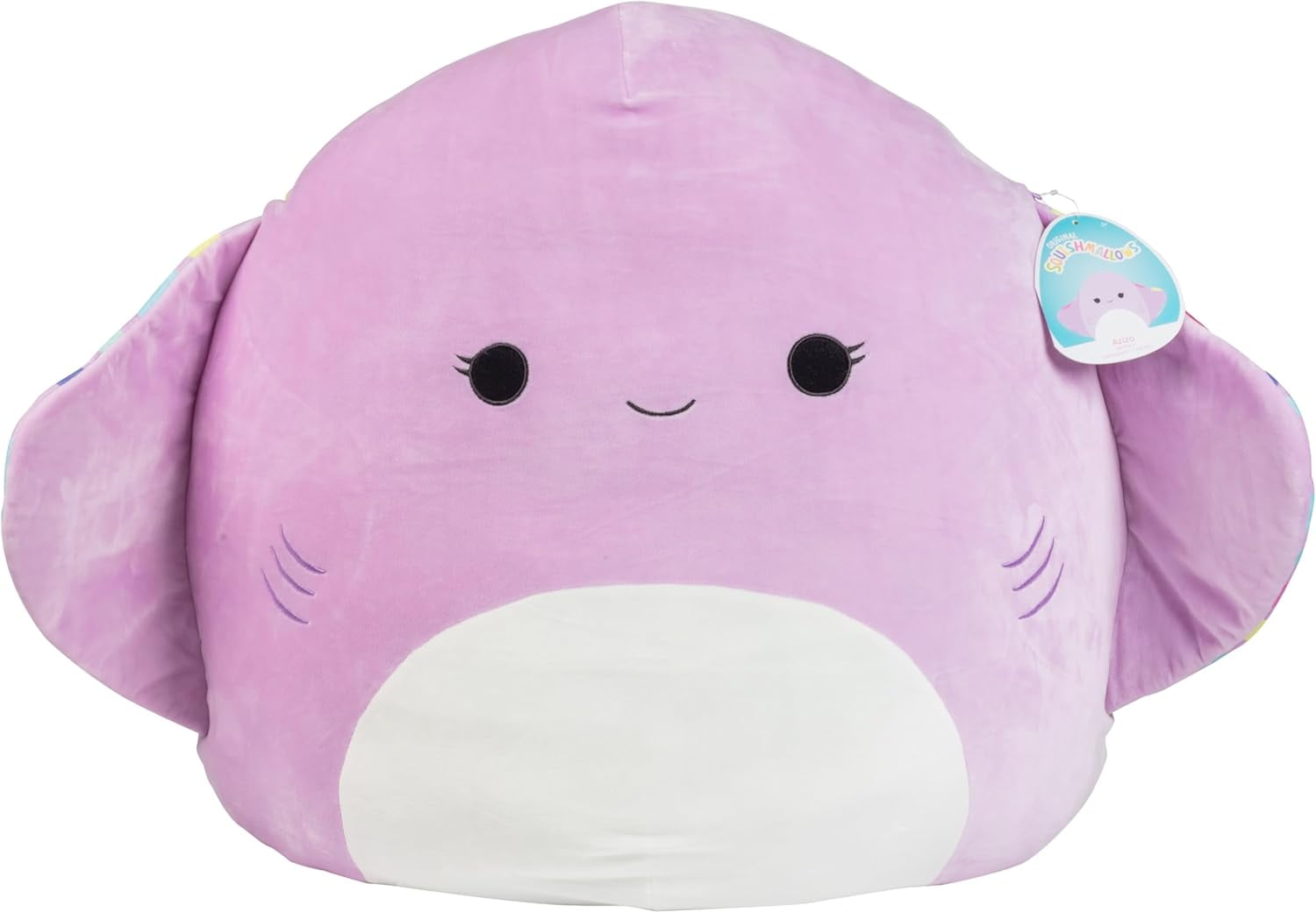 Squishmallows Original 24-Inch Jumbo Stingray - Official Jazwares Plush - Collectible Soft & Squishy Stingray Stuffed Animal Toy - Add to Your Squad - Gift for Kids, Girls & Boys