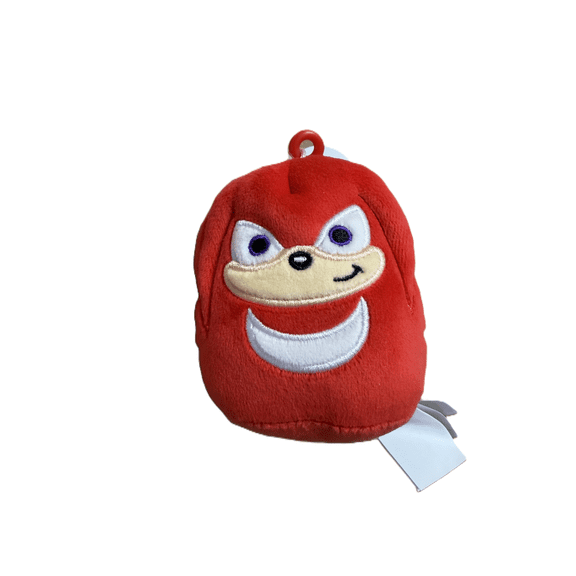 Squishmallows Original 3.5 Inch Clip Knuckles Sonic the Hedgehog
