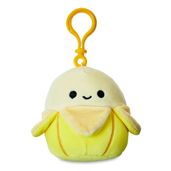 Squishmallows Original 3.5 inch Junie The Yellow Banana - Child's Ultra Soft Stuffed Plush Clip-on