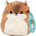 thumbnail image 1 of Squishmallows Original 5-Inch Melzie The Chipmunk - Official Jazwares Plush - Collectible Soft & Squishy Mini Stuffed Animal Toy - Add to Your Squad- Easter Basket Stuffer Gift for Kids, Girls & Boys, 1 of 5