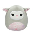 thumbnail image 1 of Squishmallows 5” Elea the Grey Lamb with Pink Floral Belly - Ultra Soft Easter Plush Toy, 1 of 7
