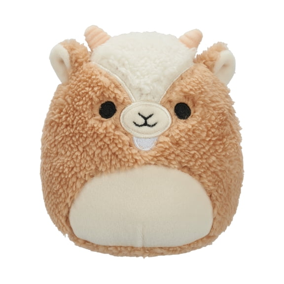 Squishmallows Original 5 inch Grant the Tan Goat FuzzAMallows Child's Ultra Soft Plush Toy