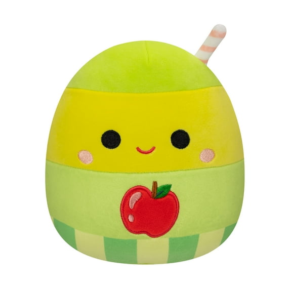 Squishmallows Original 7.5 inch Jean the Apple Juice Box - Child's Ultra Soft Stuffed Plush Toy