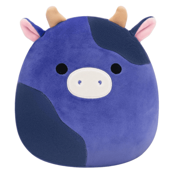 Squishmallows Original 8-Inch Ingred Purple and Black Spotted Cow