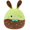 thumbnail image 1 of Squishmallows Original 8in Buster The Chocolate-Dipped Green Bunny Holding Chocolate Bunny Easter Plush, 1 of 4
