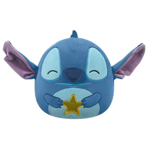 Squishmallows Original Disney 8 inch Stitch With Star - Child's Ultra Soft Stuffed Animal Plush Toy
