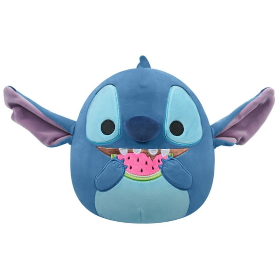 Squishmallows Original Disney 8 inch Stitch With Watermelon - Child's Ultra Soft Stuffed Animal Plush Toy