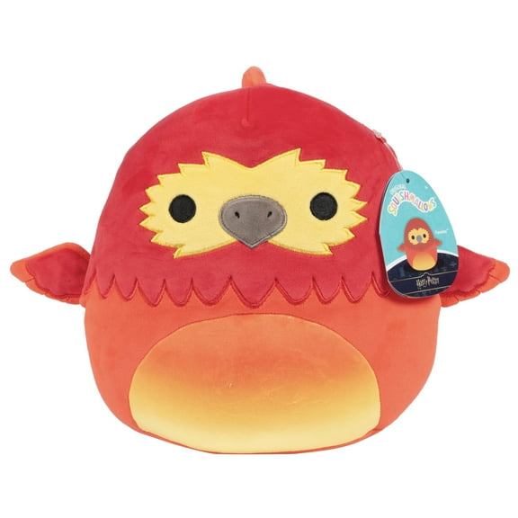 Squishmallows Original Harry Potter 10-Inch Fawkes Plush - Official 2026 Jazwares - Collectible Soft & Squishy Stuffed Animal Bird Toy Figure - Gift for Kids, Girls, Boys & Harry Potter Fans!