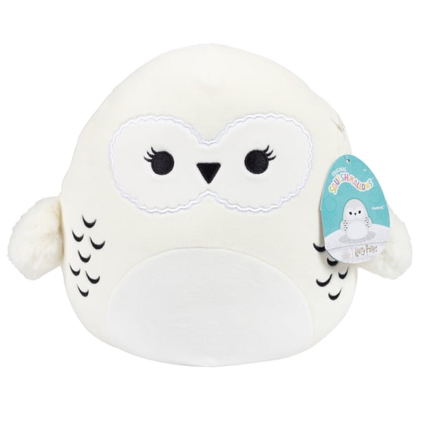 Squishmallows Original Harry Potter 10-Inch Hedwig the Owl Plush