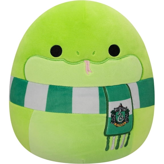Squishmallows Original Harry Potter 10-Inch Slytherin Snake Plush - Medium-Sized Ultrasoft Official Jazwares Plush