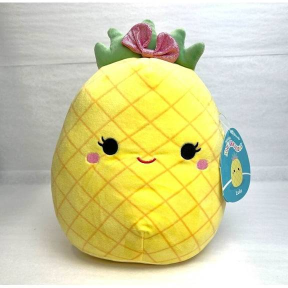 Squishmallows Original Kellytoy Plush Food Lulu The Pineapple 8"