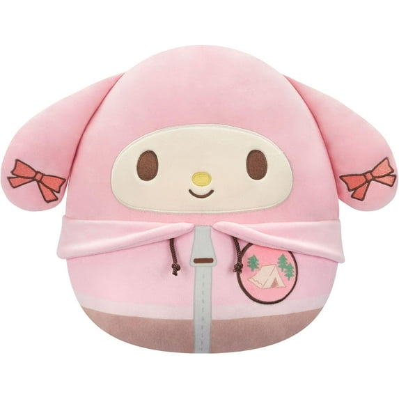 Squishmallows Original Sanrio 12in Cute Camping My Melody – Official Jazwares Plush (Medium-Sized)