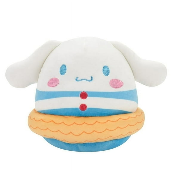 Squishmallows Original Sanrio 8 inch Cinnamoroll Pool Party - Child's Ultra Soft Stuffed Plush Toy