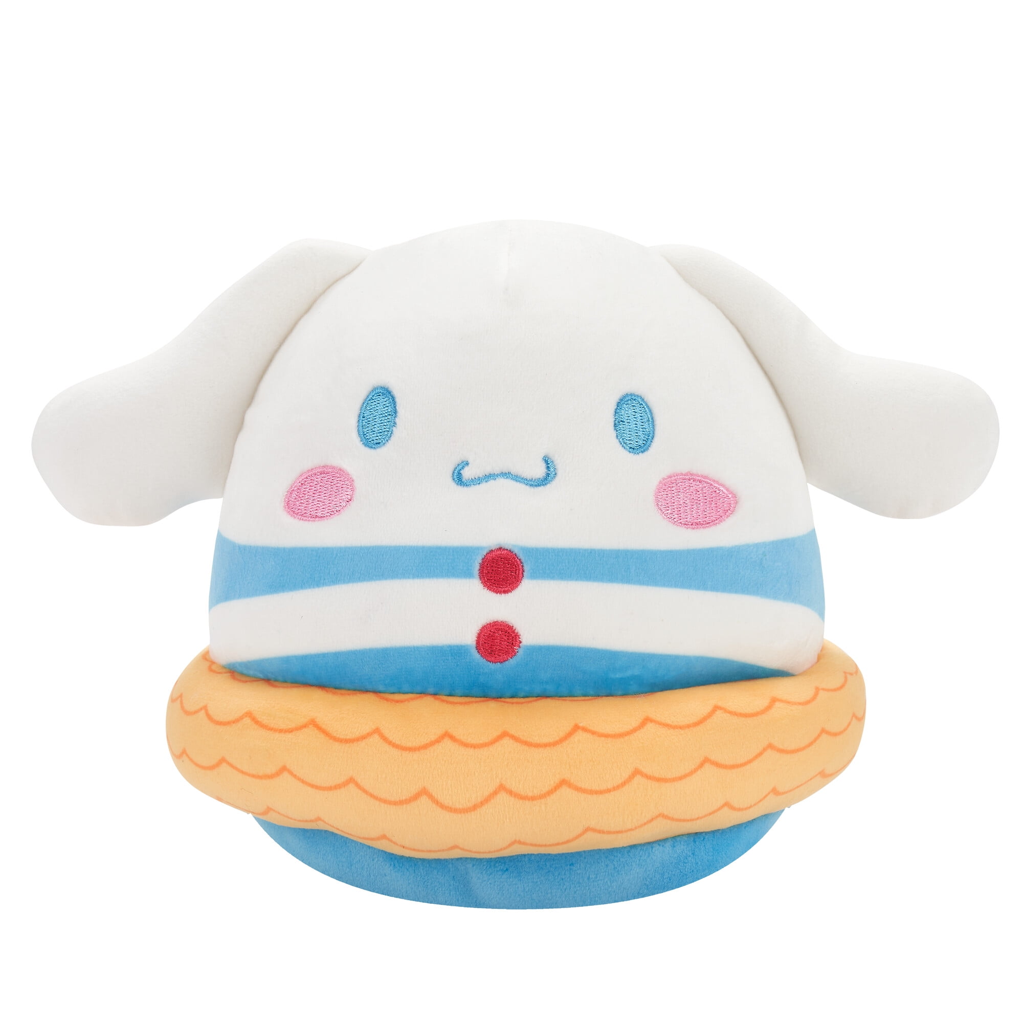 Squishmallows Original Sanrio 8 inch Cinnamoroll Pool Party - Child's Ultra Soft Stuffed Plush Toy