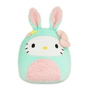 Squishmallows Original Sanrio 8 inch Hello Kitty in a Easter Bunny Suit - Childs Ultra Soft Stuffed Plush Toy