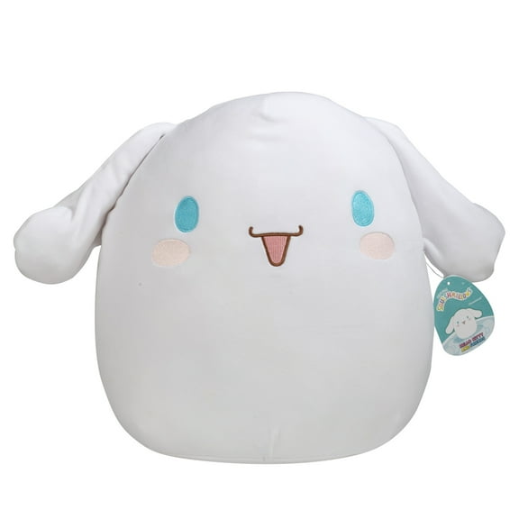 Squishmallows Original Sanrio Jumbo 14-Inch Hello Kitty Cinnamoroll Character Plush - Official 2026 Jazwares - Collectible Soft and Squishy Stuffed Animal Toy - Gift for Kids, Girls, Boys & Fans
