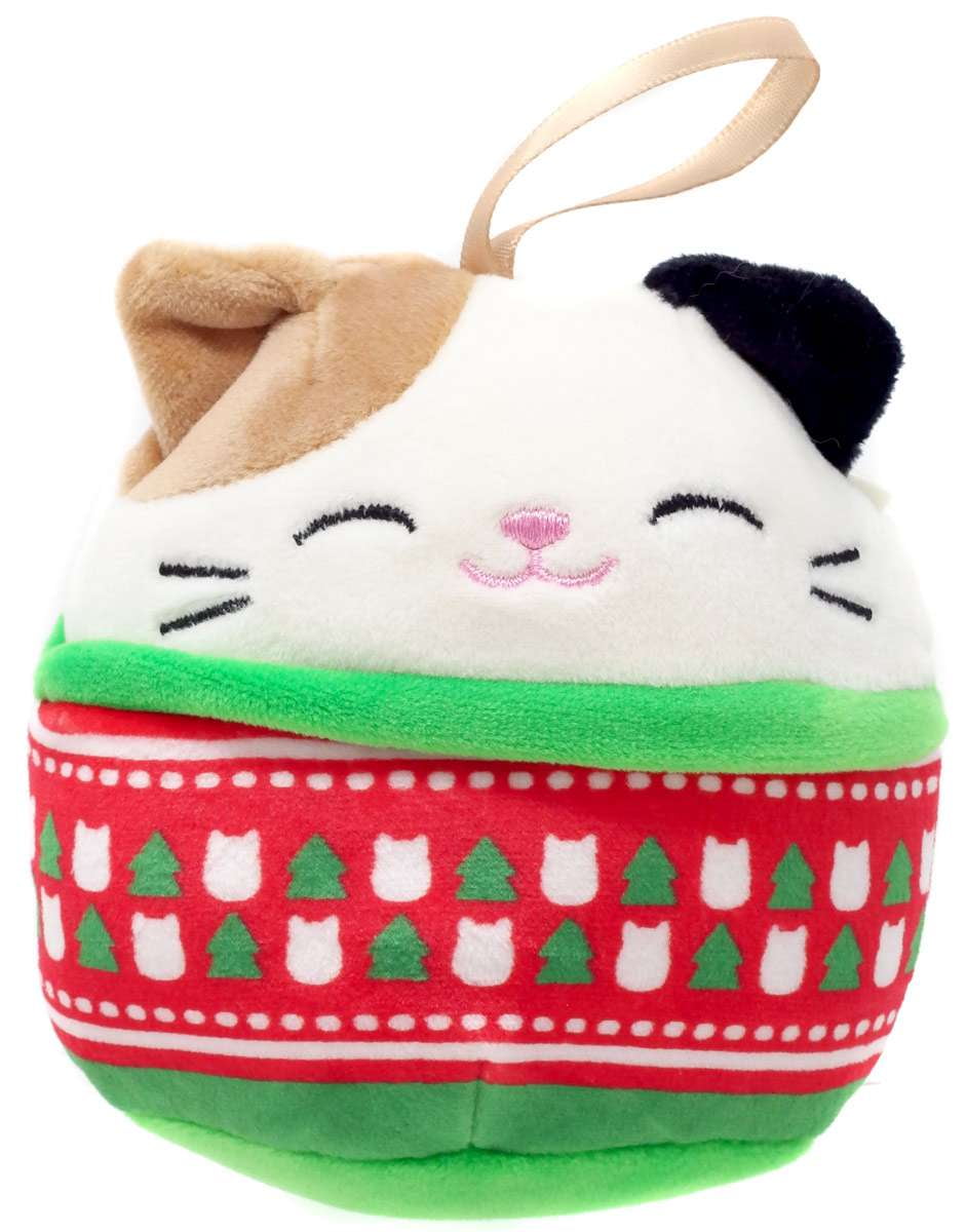 Squishmallows Ornament Cam the Cat Plush (HOLIDAY Collection) (No ...