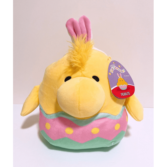 Squishmallows Peanuts Snoopy and Friends 8" Woodstock in Easter Egg Plush Doll