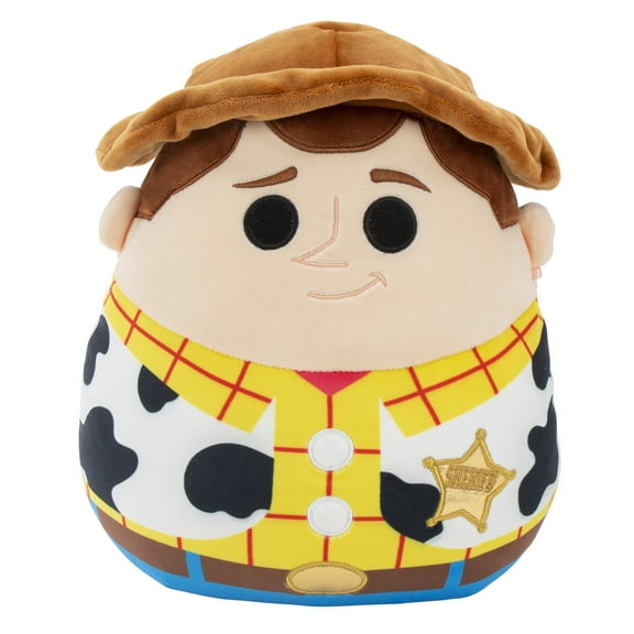 Squishmallows Pixar 10 inch Woody - Child's Ultra Soft Stuffed Plush Toy