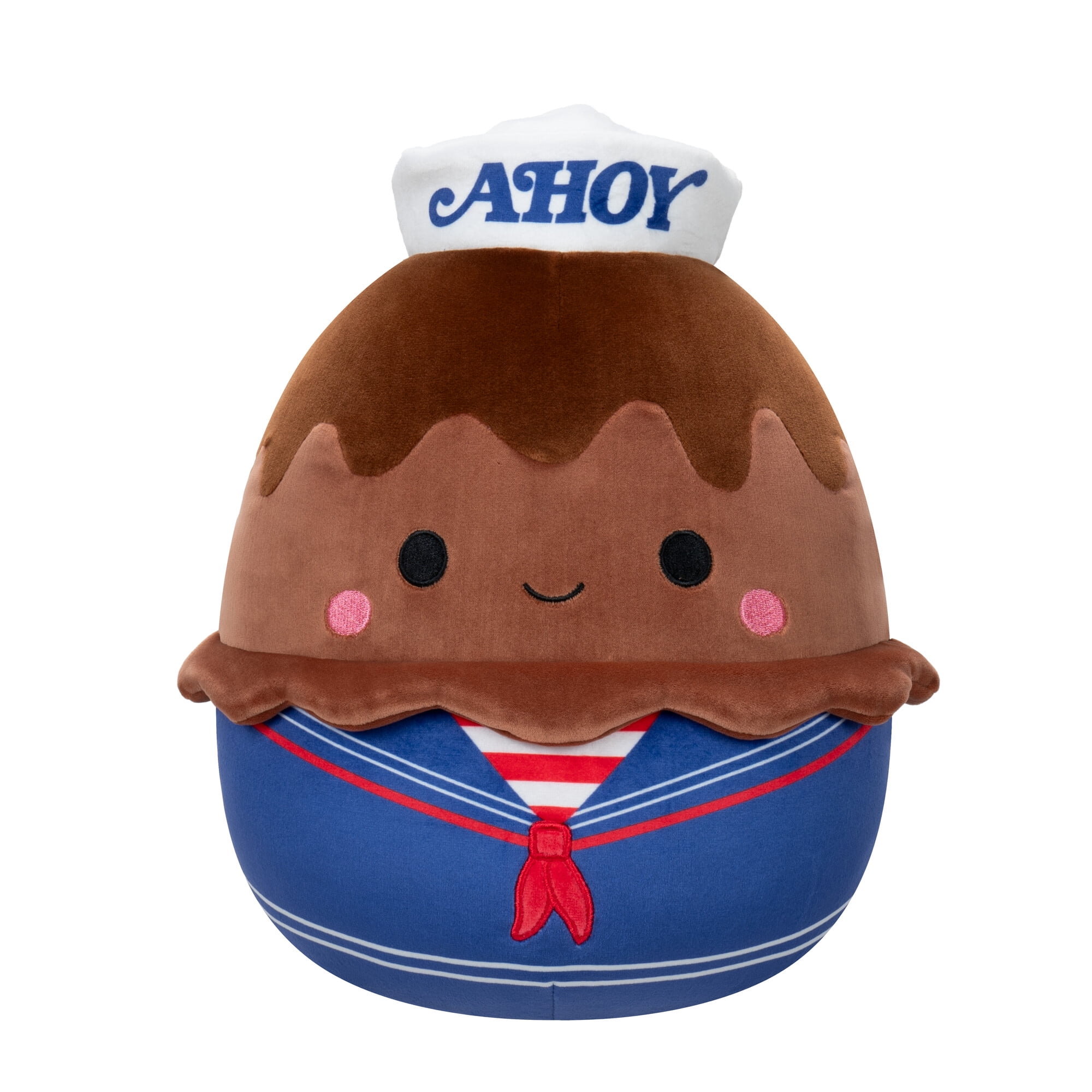 Squishmallows Plush 10 inch Stranger Things Ahoy Chocolate - Childs Ultra Soft Stuffed Toy