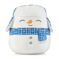 thumbnail image 1 of Squishmallows Plush 12" Manny The Snowman - Add This Ultrasoft Holiday Plush Toy To Your Squad Today, 1 of 4