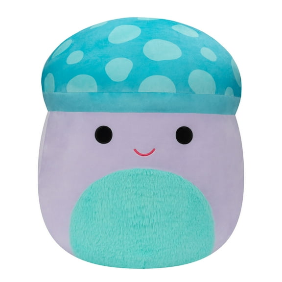 Squishmallows Plush 16 inch Purple and Blue Mushroom - Childs Ultra Soft Stuffed Toy
