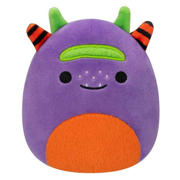 Squishmallows Plush 5 inch Purple Monster - Child's Ultra Soft Plush Toy