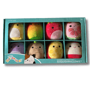 Squishmallows 5" Mini Plush 8-Pack, Cute Food-Inspired Stuffed Toys, 3+ (Food)
