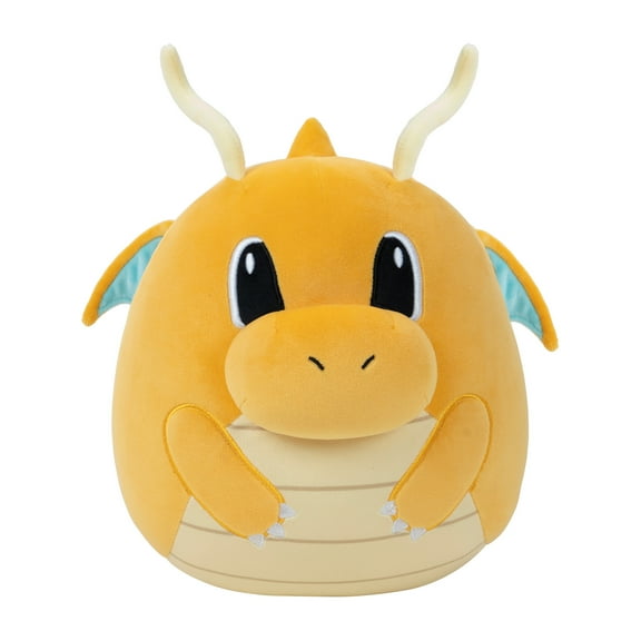 Squishmallows Pokemon 10 inch Dragonite - Child's Ultra Soft Stuffed Plush Toy