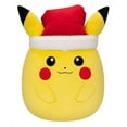 thumbnail image 1 of Squishmallows Pokemon 14" Pikachu Holiday Stuffed Plush Toy - Limited Edition, 1 of 5