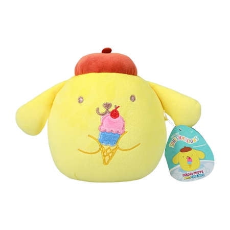 Squishmallows Pompompuru Ice Crem 7 inch Hello Kitty And Friends Plush