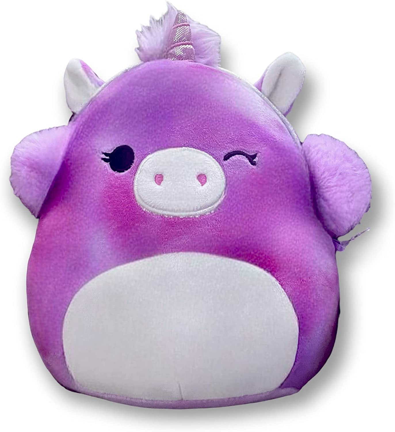 Squishmallows 7.5" Lola The Unicorn with Earmuffs - Soft, Cuddly ...