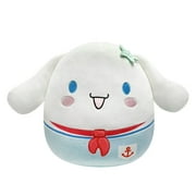Squishmallows Sanrio 10-inch Cinnamoroll Sailor Plush - Childs Ultra Soft Official Toy Plush