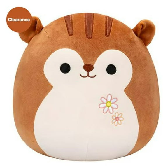 Squishmallows Sawyer - Squirrel Brown, 11 Inch Plush