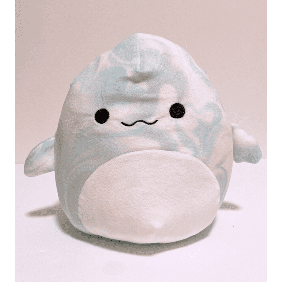 Squishmallows Sealife Animal 8" Laslow the Bluga Whale Plush Doll Toy