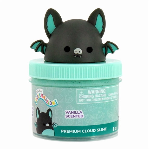 Original Squishmallows™ Aldous The Fruit Bat Premium Cloud Slime, Vanilla-Scented