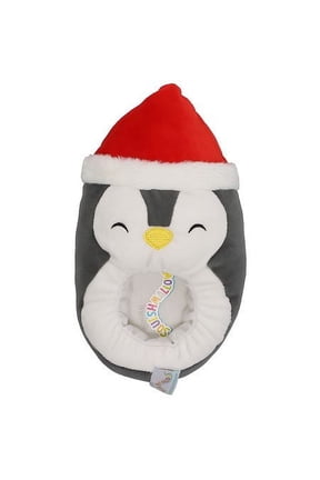 Slippers Plush Penguin Slipper, Size 11/12