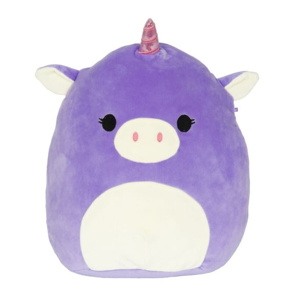 Squishmallows Soft Stuffed Animals and Plush Toys, Cotton Purple