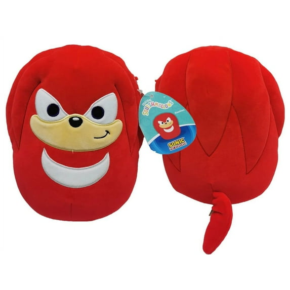 Squishmallows Sonic the Hedgehog 8 inch Knuckles - Child's Ultra Soft Stuffed Plush Toy