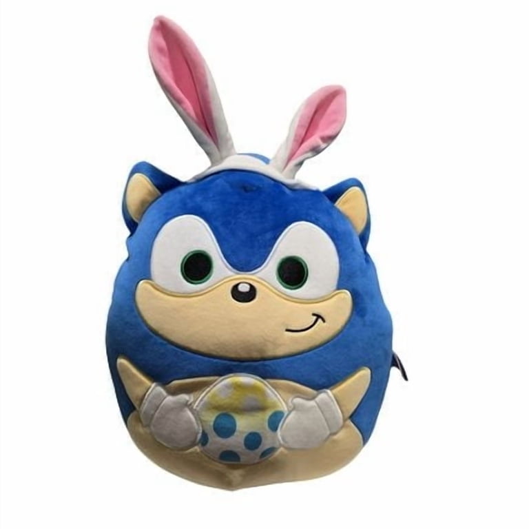 Squishmallows, Sonic with Bunny Ears Plush, Easter Themed, Blue
