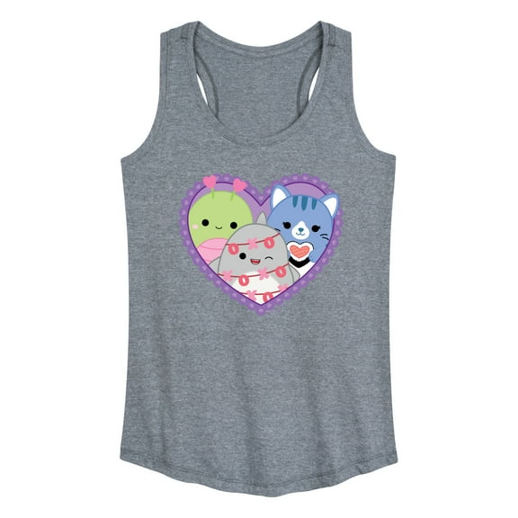 Squishmallows - Squish Heart - Women's Any Way Short Sleeve Graphic Dress