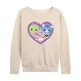 thumbnail image 1 of Squishmallows - Squish Heart - Women's French Terry Long Sleeve Pullover, 1 of 4