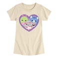 thumbnail image 1 of Squishmallows - Squish Heart - Youth Girls Short Sleeve T-Shirt, 1 of 4
