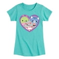 thumbnail image 1 of Squishmallows - Squish Heart - Youth Girls Short Sleeve T-Shirt, 1 of 4