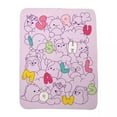 "Squishmallows Super Soft Microraschel Throw Blanket, Lightweight, Easy ...
