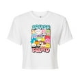 thumbnail image 1 of Squishmallows - Squish Squad - Juniors Cropped Short Sleeve Graphic T-Shirt, 1 of 4
