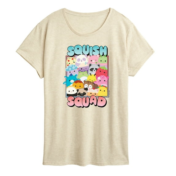 Squishmallows - Squish Squad - Women's Short Sleeve Graphic T-Shirt