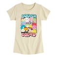 thumbnail image 1 of Squishmallows - Squish Squad - Youth Girls Short Sleeve T-Shirt, 1 of 4