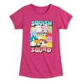 thumbnail image 1 of Squishmallows - Squish Squad - Youth Girls Short Sleeve T-Shirt, 1 of 4