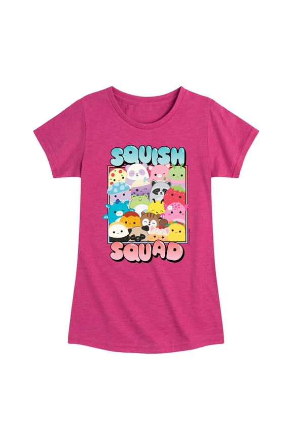 - Squish Squad - Youth Girls Short Sleeve T-Shirt